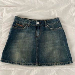 Dolce Gabbana D&G Jean Denim Mini Skirt size 24